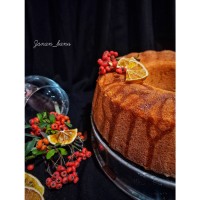 کیک پرتقالی اسفنجی