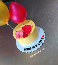 کیک خانومانه زیبا و دلنشین که به دلم نشست