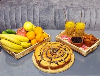 عصرونه کیک ساده