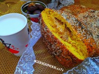 فطیر مغزدار ورق بزن