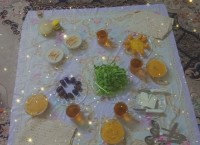 سفره افطاری لیله الرغائب