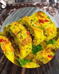 رولت سیبزمینی با گوشت