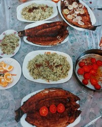 ماهی قزل آلای کبابی