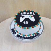 کیک محمد اقا سفارش مشتری عزیزم❤