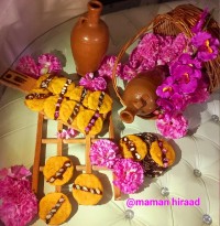 کاکا کدو داخل فر