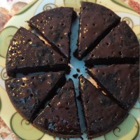 کیک شکلاتی بدون تخم مرغ وفر