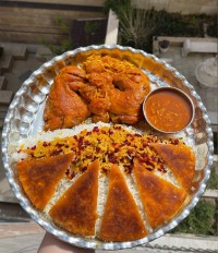 خورشت خلال وبادام