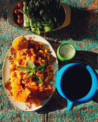 ماکارونی با گوشت