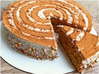 کیک هویج و انبه