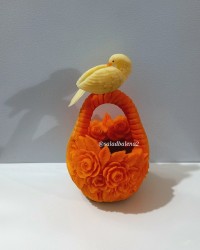 حکاکی کدو حلوایی