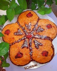 کیک نسکافه گردویی...