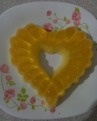 دسر ژله شیری