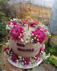 کیک عریان شکلاتی