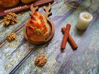 نون سیب و دارچین با بافت نرم وبی نهایت خوشمزه
