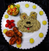 سبزی پلو با ماهی