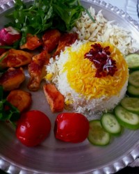 مرغ سرخ شده
