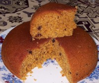 کیک هویج وکشمش کیک قابلمه ای