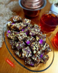 حلوای بدون شکر وروغن