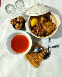 اینم از شام امشبمون