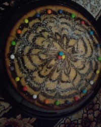 کیک زبرا ?? خیلی خوشمزه بود ??