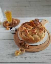 نان ارده و گردو