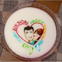 ژله ماست و خامه