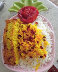 کوبیده مرغ«مولود کعبه»