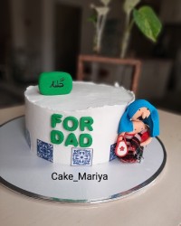 کیک روز مرد برای همسری