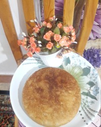 نان قابلمه ای (همراه با مغز گردو)