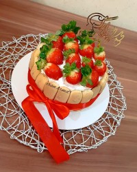 کیک اسفنجی نسکافه ی وقهوه