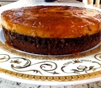 کیک شکلاتی کاراملی