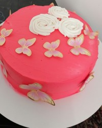 "کیک تولد خواهر قشنگم "