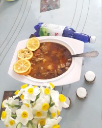بادمجان بز واش ورق بزن گلم