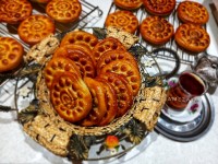 خیرات برای مسافران آسمانی کلوچه های فومنی وزنجبیلی