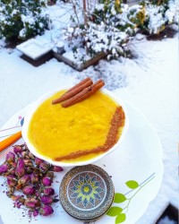 آش کدو زعفرانی