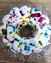 ژله موزاییکی با طعم عالی