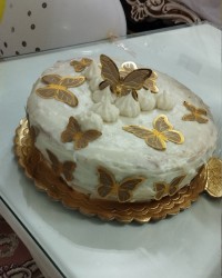 کرم خامه شکلاتی بدون نیازبه خامه