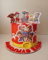 کیک سگ های نگهبان