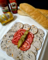 ژامبون مرغ وقارچ خانگی