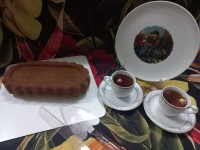 کیک کدو حلوایی شکلاتی