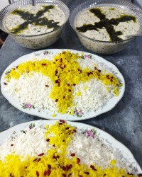 اینم از شام پاگشای دامادمون ??