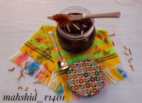 مربای زردک رژیمی (مهربونا فالو کنید و استوری ها رو از دست ندید)