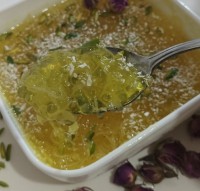 حلوا ساگو و رشته کنافه