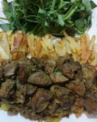 خوراک جگر سوخاری