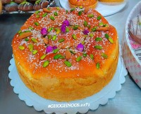 نان بریوش پشمکی ورق بزن