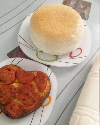 کوکو سیب زمینی پخته