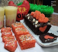 کیک سورپرایز قلبی (ولنتاین مبارک)