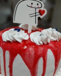 کیک ولنتاین باعشق پسرام