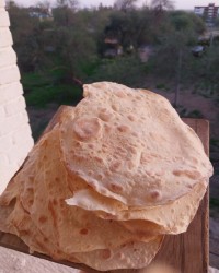 نان تافتون خانگی