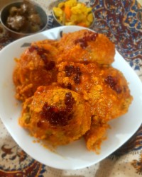 کوفته ،ترشی ،زیتون پرورده